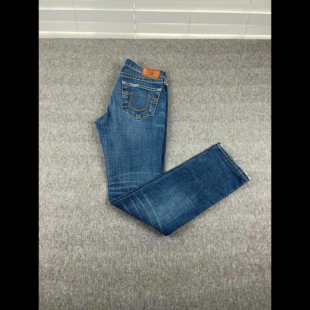 True Religion Dark Blue Section Rori‎ Womens Sz 25